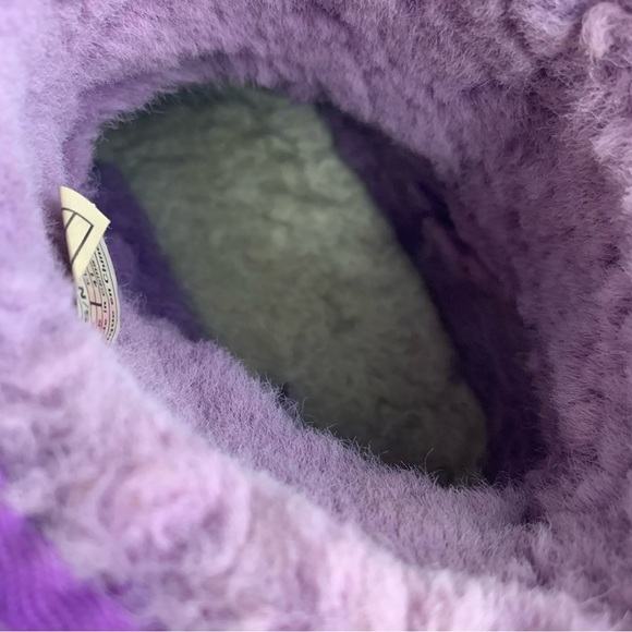 Ugg Classic Mini Purple Suede Two Tone Bootie 5854 US10 - Picture 11 of 11